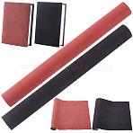2 Sheets 2 Colors Faux Suede Book Covers, Notebook Wraps, Rectangle, Mixed Color, 300x1300mm, 1 sheet/color(DIY-CP0011-10B)