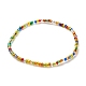 Bracelets de cheville en perles de rocaille en verre(AJEW-AN00469)-5