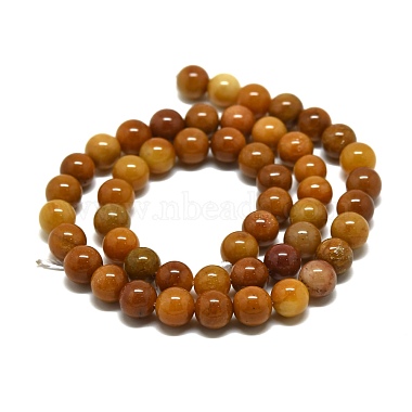 Natural Jade Beads Strands(G-D030-01B)-2