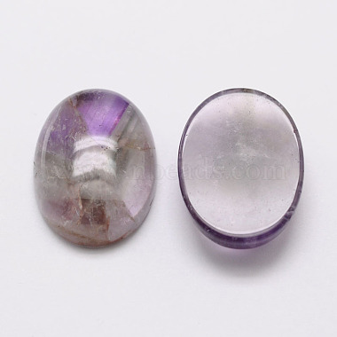 Oval Natural Amethyst Cabochons(G-K020-18x13mm-03)-2