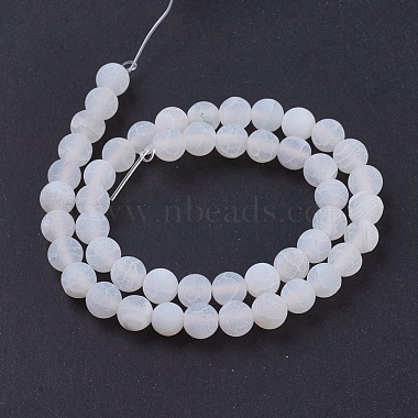 Natural Crackle Agate Beads Strands(X-G-G055-8mm-5)-2