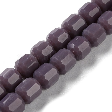 Purple Barrel Glass Beads
