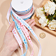 PandaHall Elite Baby Shower Ornaments Decorations Word Baby Printed Polyester Grosgrain Ribbons(OCOR-PH0001-11)-3