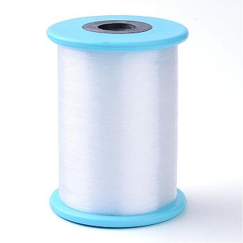 Fishing Thread Nylon Wire, White, 0.45mm, about 1148.29 yards(1050m)/roll