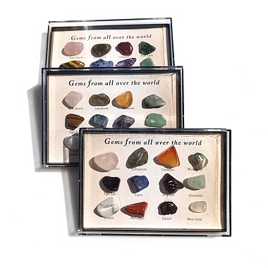 Colecciones de pepitas de piedras preciosas naturales(G-F734-01)-2