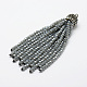Gros pendentifs de gland de perles en verre(X-EGLA-P023-14)-1