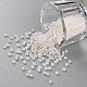 11/0 Grade A Transparent Glass Seed Beads(X-SEED-N001-E-436)-1