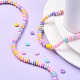 Handmade Polymer Clay Beads Strands(X-CLAY-N008-008M)-7