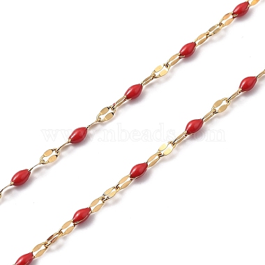 304 Stainless Steel Link Chain Necklaces(NJEW-JN03084-06)-2