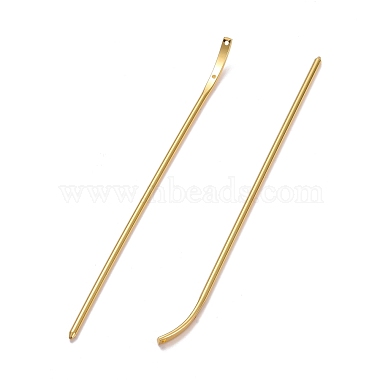 Brass Hair Stick Findings(KK-F830-03G)-2