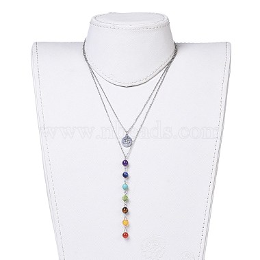 Chakra Jewelry(NJEW-JN02351)-7