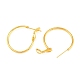 Brass Hoop Earrings(KK-I665-26A-G)-2
