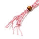 Braided Wax Rope Cord Macrame Pouch Necklace Making(NJEW-J007-03)-3