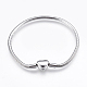 304 Stainless Steel European Style Round Snake Chains Bracelet Making(STAS-I097-004A-P)-1