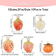 10PCS 5Style Opaque Acrylic Charms(SACR-CA0001-20)-2