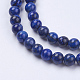 Natural Lapis Lazuli(Filled Color Glue) Beads Strands(G-K269-01-6mm)-3