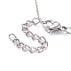 Natural Quartz Crystal Nuggets Pendant Necklace with 304 Stainless Steel Cable Chains(NJEW-JN03844)-8