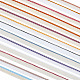 AHADERMAKER 14M 14 Styles Flat Polyester & Cotton Book Headbands(OCOR-GA0001-49)-1