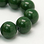 Dark Green Round Mashan Jade Beads(X-G-D263-8mm-XS13)
