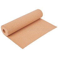 Cork Sheets, for Kitchen Hot Mats, Cup Mats, Bulletin, Rectangle, 3500x400x2mm(DIY-WH0430-451E)