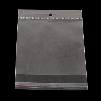 OPP Cellophane Bags, Rectangle, Clear, 17.5x13cm, Unilateral Thickness: 0.035mm, Inner Measure: 12.5x13cm
