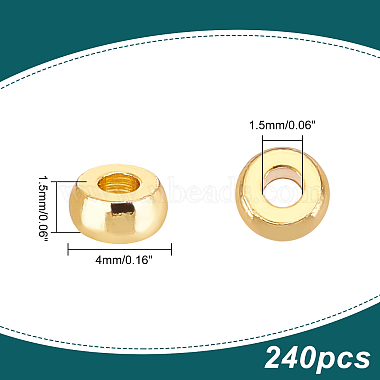 Elite Brass Spacer Beads(FIND-PH0005-66)-4
