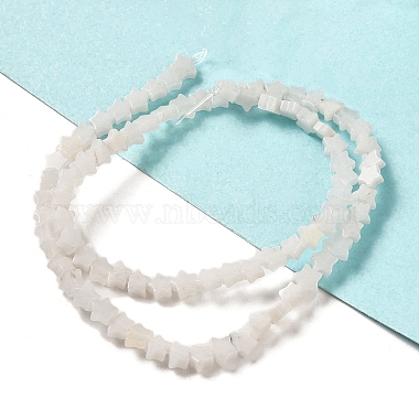naturelles jade blanc brins de perles(G-G085-B28-02)-2