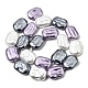 Electroplated Glass Shell Pearl Beads Strands(BSHE-B009-F05-01)-2