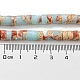Brins de perles teintes en jaspe impérial synthétique(G-D077-D01-01E)-5