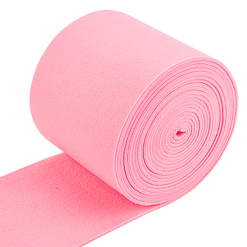 Non Woven Fabric Embroidery Needle Felt for DIY Crafts, Pink, 140x3mm, about 6m/roll
