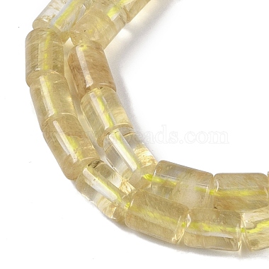 perles de verre pastèque en pierre brins(G-C128-A05-01)-3