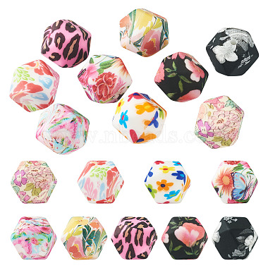 9Pcs 9 Colors Silicone Beads(SIL-TA0003-63B)-2