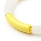 Acrylic Tube Beaded Stretch Bracelets(BJEW-JB07778-01)-4
