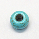 Synthetic Turquoise European Beads(TURQ-S283-34A)-1