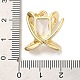 pendentifs en laiton zircon cubique transparent(KK-R155-06G)-3