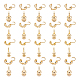 40Pcs 4 Style Brass Bead Tips(KK-UN0001-58)-1