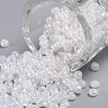 3mm White Glass Beads(SEED-A011-3mm-141)