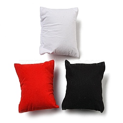 Velvet Mini Pillow, for Watch, Mixed Color, 7.7~8.5x6.5x3.6~4cm(AJEW-XCP0002-62)