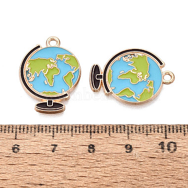 Alloy Enamel Pendants(ENAM-Q004-01KCG-20)-3