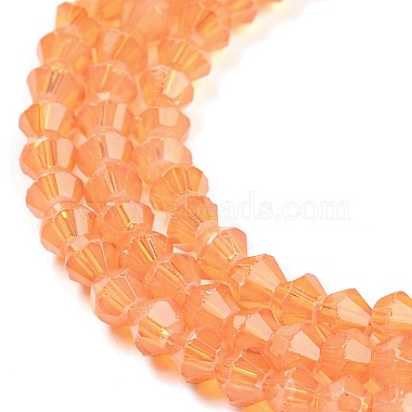 Baking Painted Transparent Glass Beads Strands(DGLA-F029-J4mm-03)-4