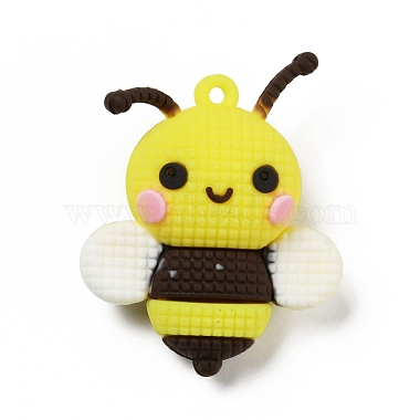 Yellow Bees PVC Big Pendants