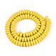 Opaque Solid Color Glass Beads Strands(GLAA-ZX008-8mm-18K)-2