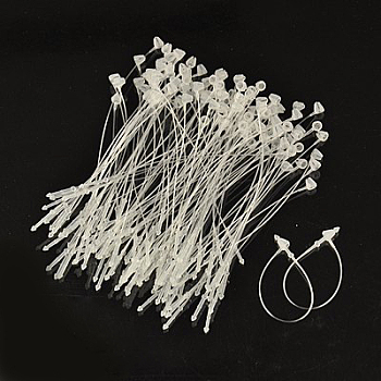 PP Cable Ties, Tie Wraps, Zip Ties, White, about 76.2mm long, 5000pcs/boxes