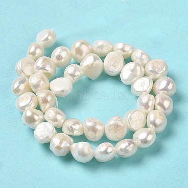 Natural Cultured Freshwater Pearl Beads Strands(PEAR-E017-19)-3