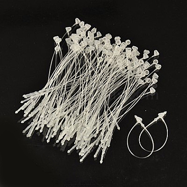 White Plastic Wire Twist Ties