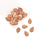 20Pcs Walnut Wood Pendants(WOOD-CJ0001-24)-3