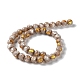 Handmade Gold & Silver Foil Lampwork Beads(GLAA-G107-07A-07)-1
