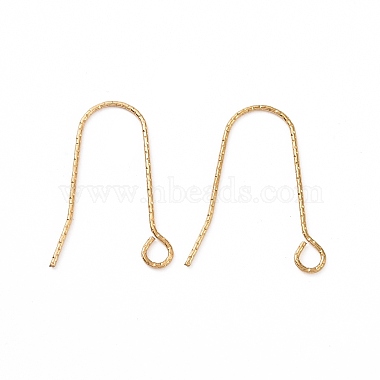 Golden 316 Surgical Stainless Steel Earring Hooks