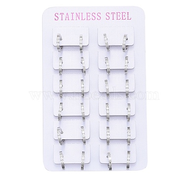 304 Stainless Steel Huggie Hoop Earrings(EJEW-L252-042P)-3