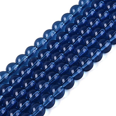 Transparent Glass Beads Strands(GLAA-T032-T6mm-28)-1